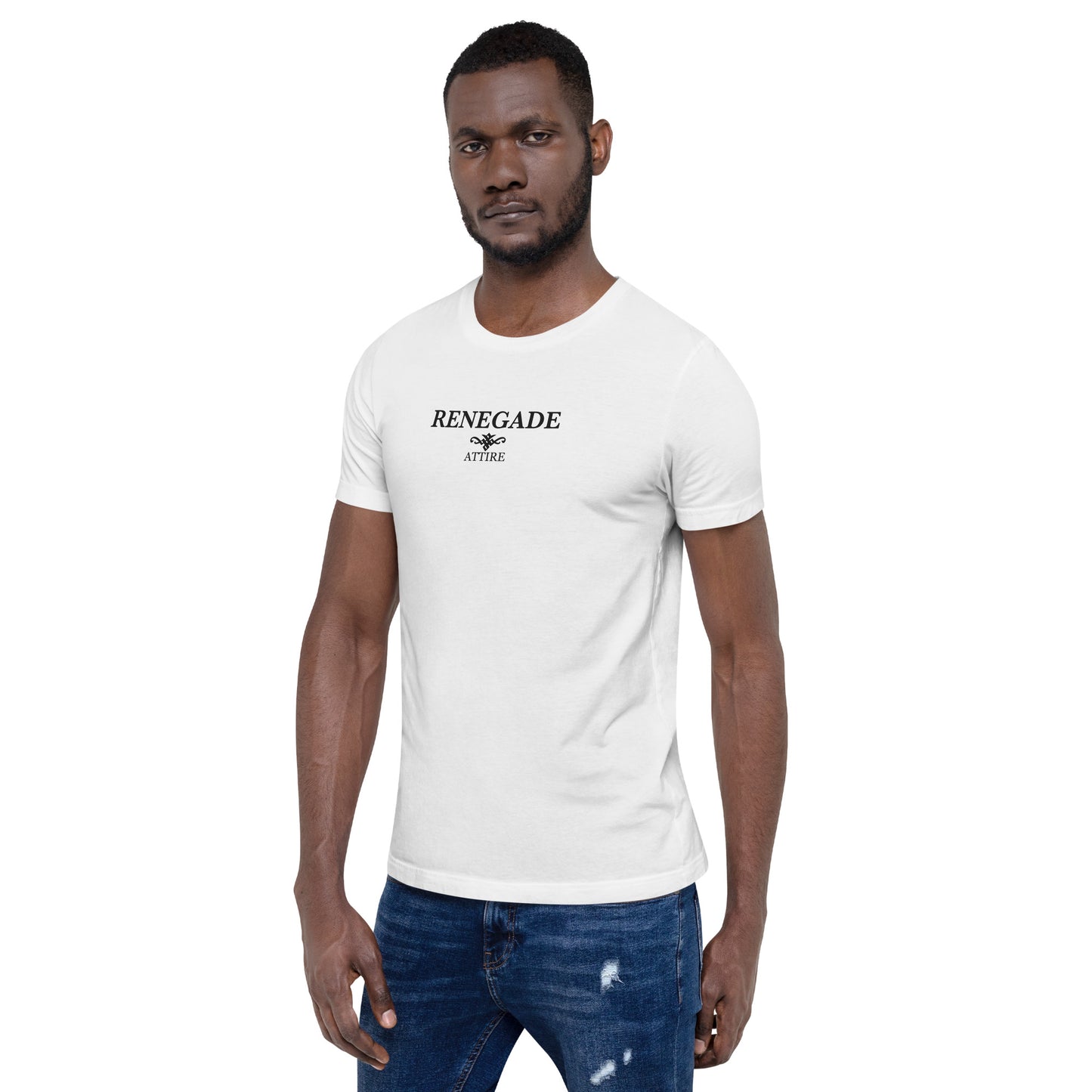 RENEGADE Attire Mens Iconic T-shirt White