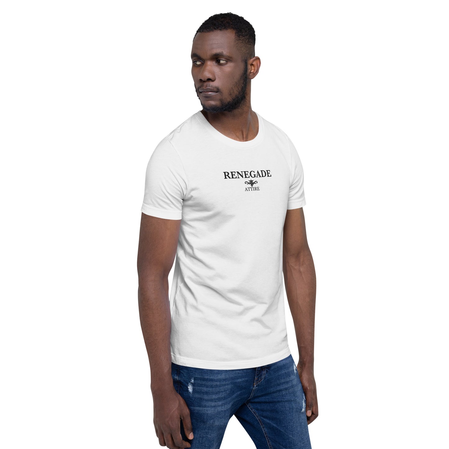 RENEGADE Attire Mens Iconic T-shirt White