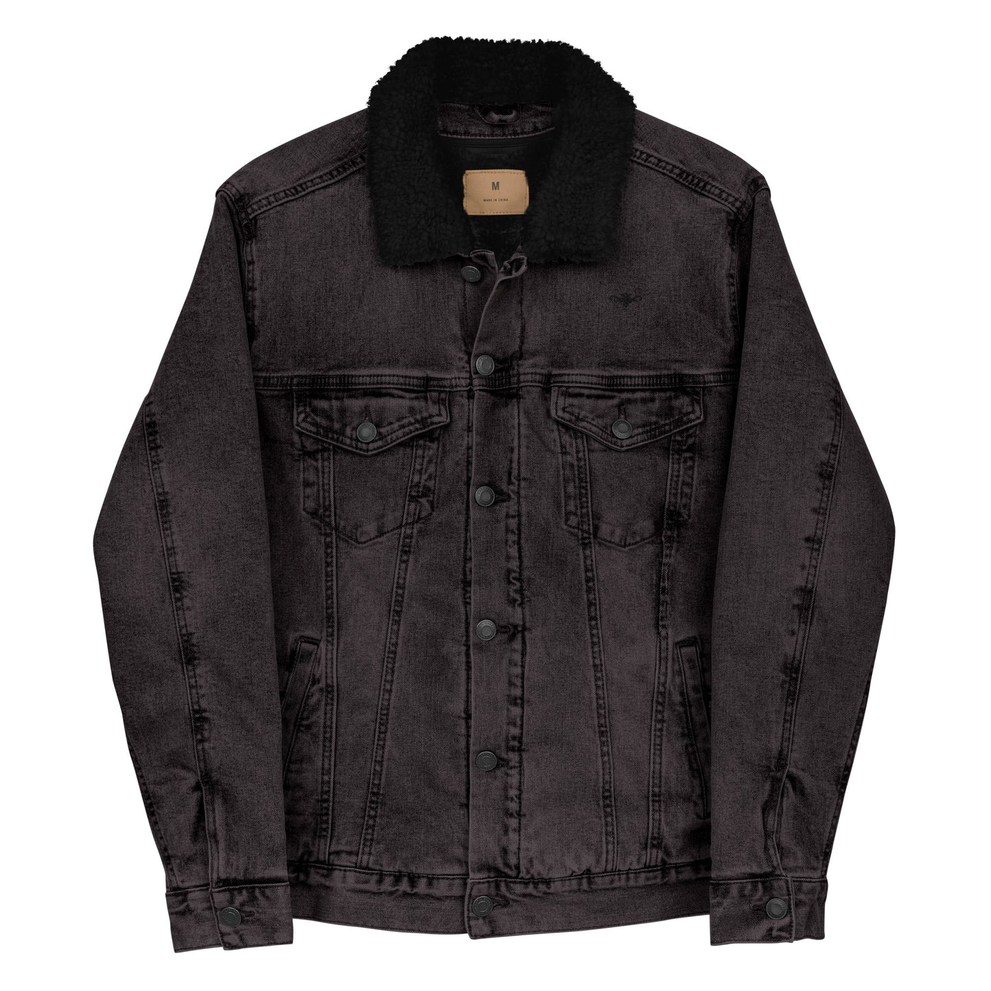 RENEGADE Mens Denim Sherpa Jacket