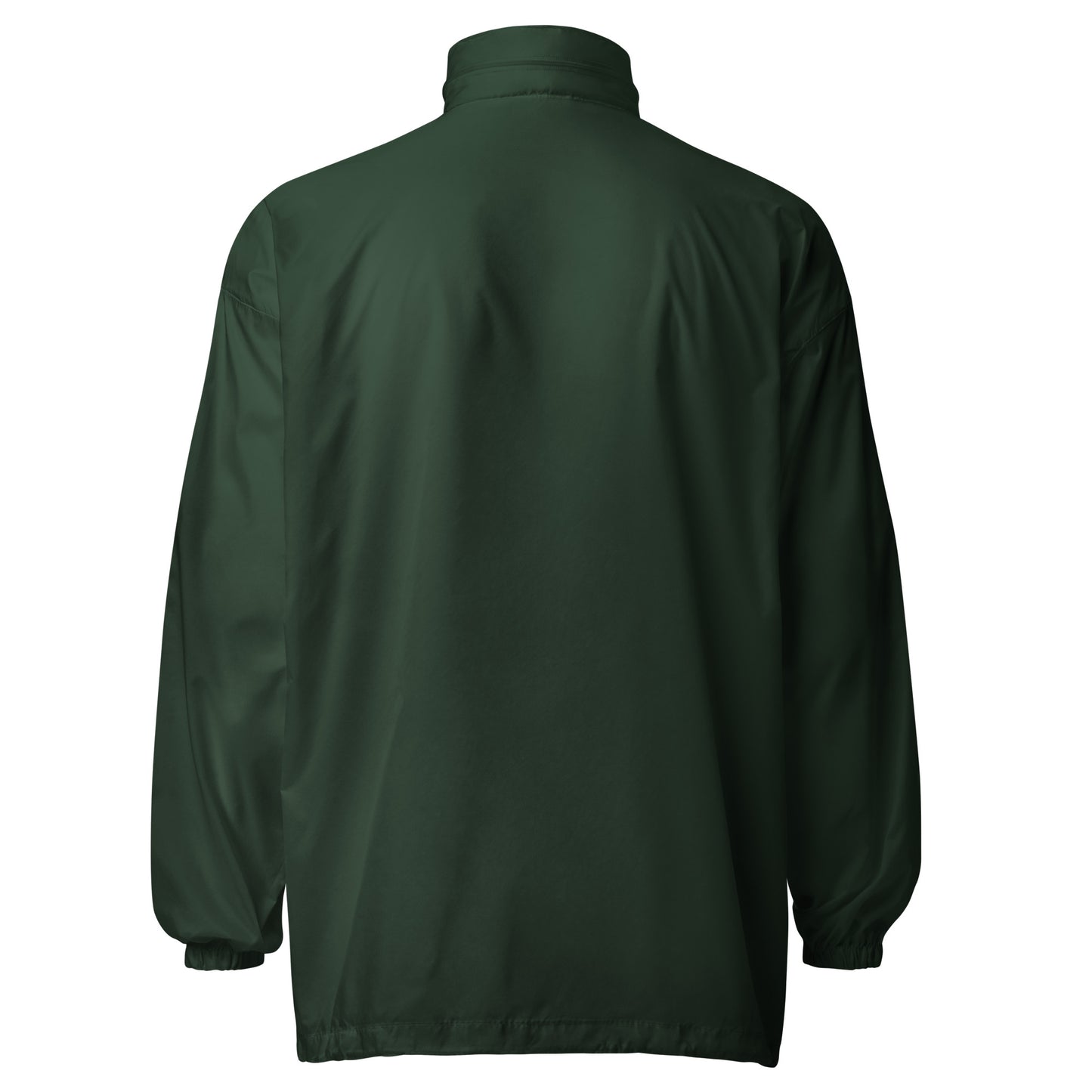 Mens Forest Green Embroidered Weatherproof Jacket