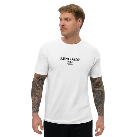 RENEGADE Attire, Stretch Fit, White T-shirt