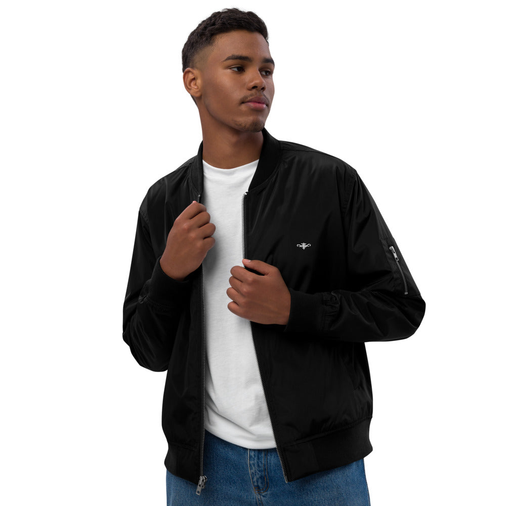 Renegade Attire | Premium Recycled  Embroidered Bomber Jacket