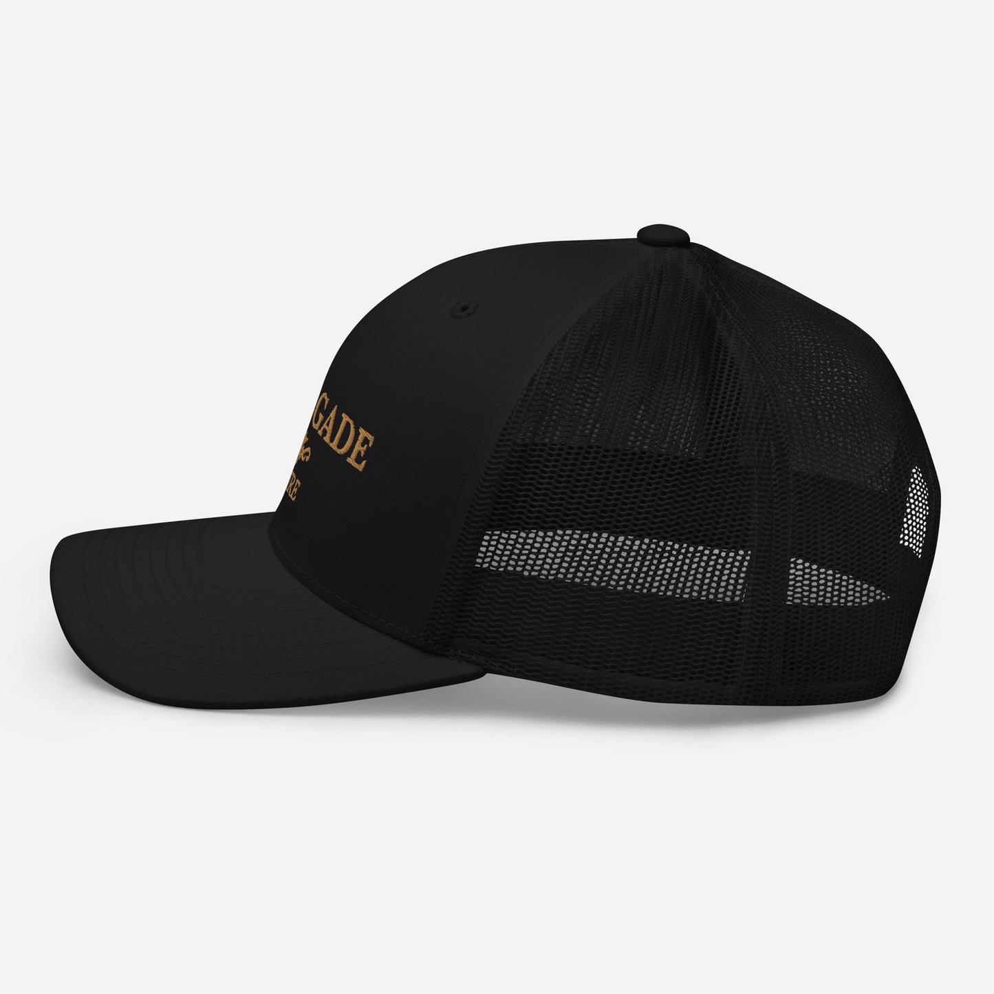 Trucker Cap Black & Gold