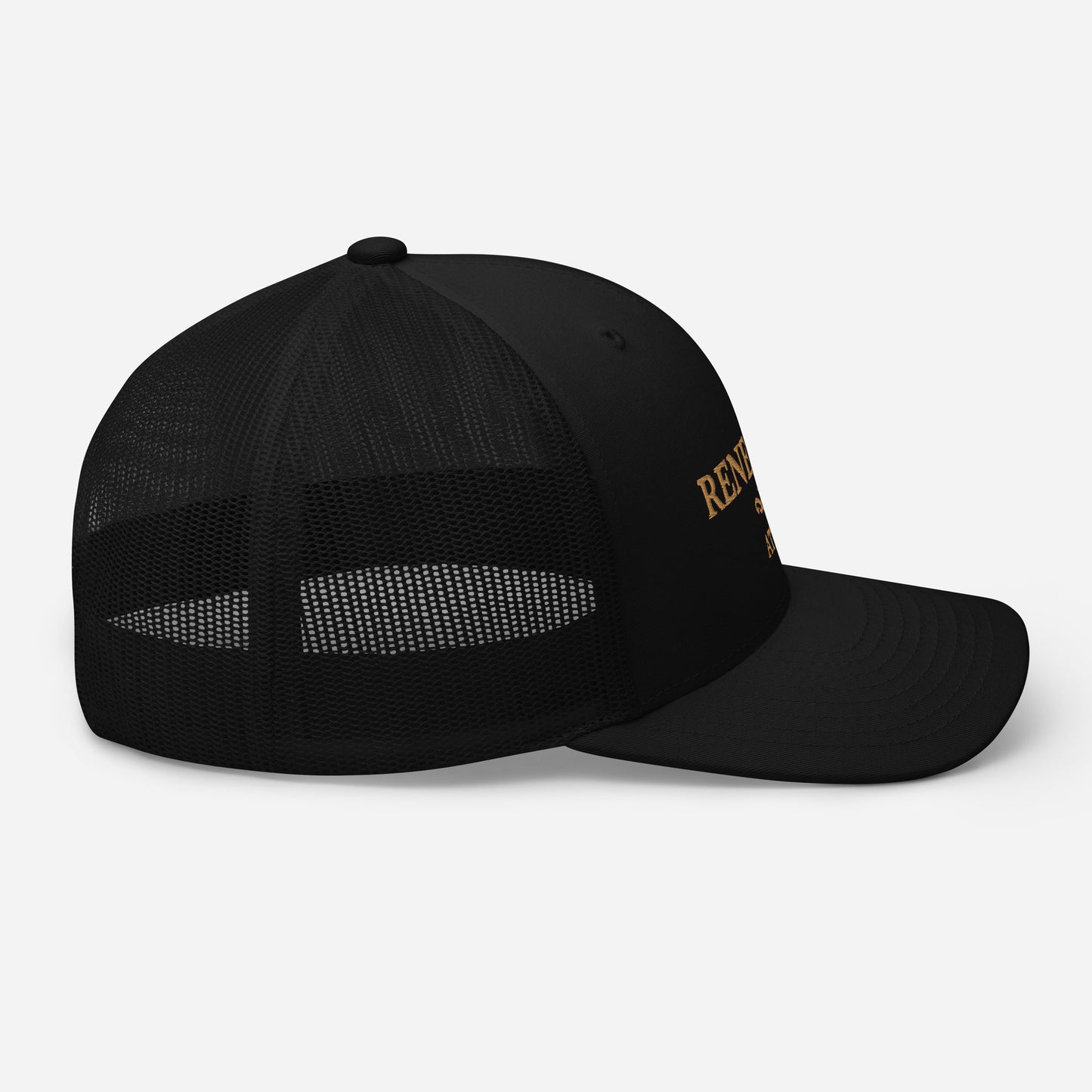 Trucker Cap Black & Gold