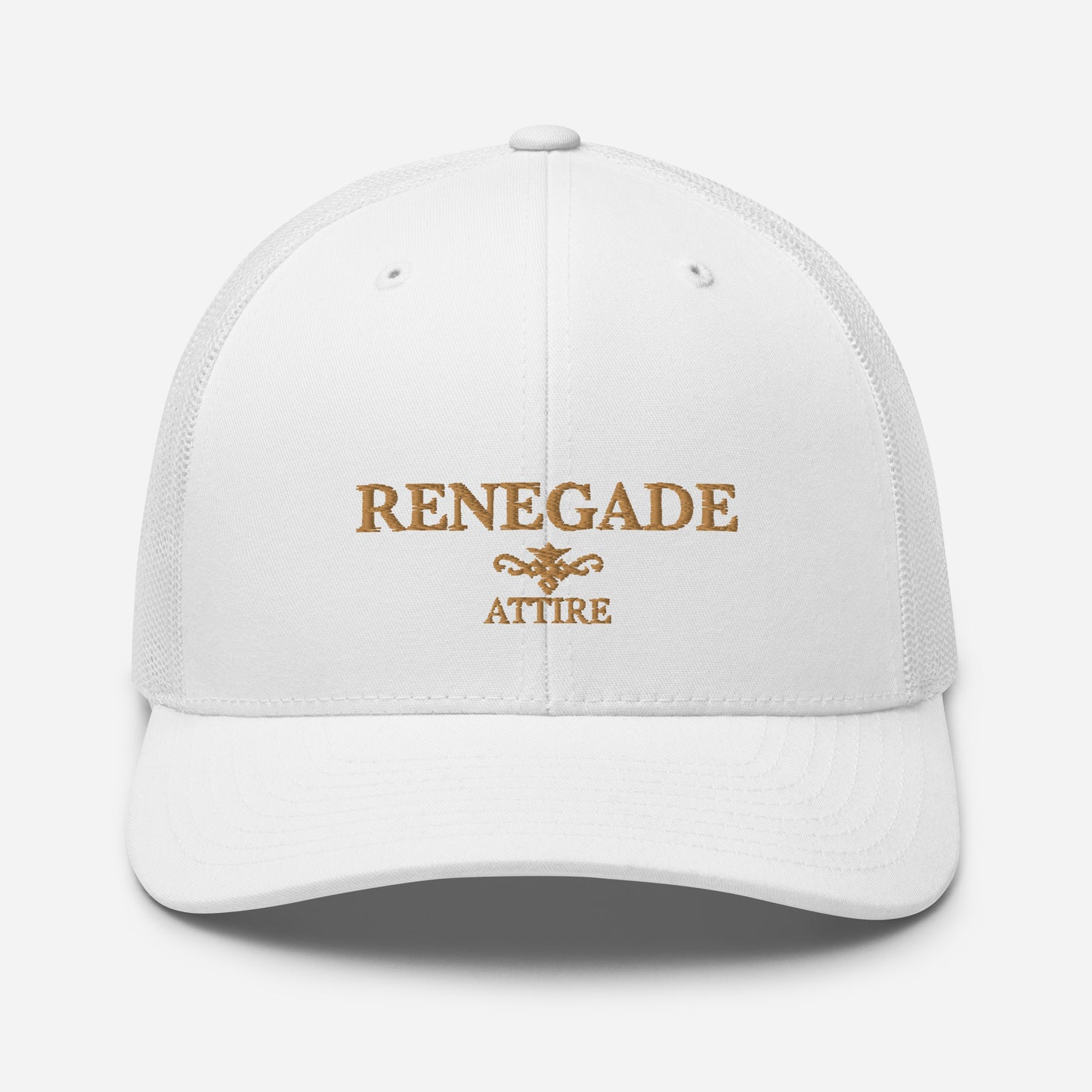 Trucker Cap White & Gold