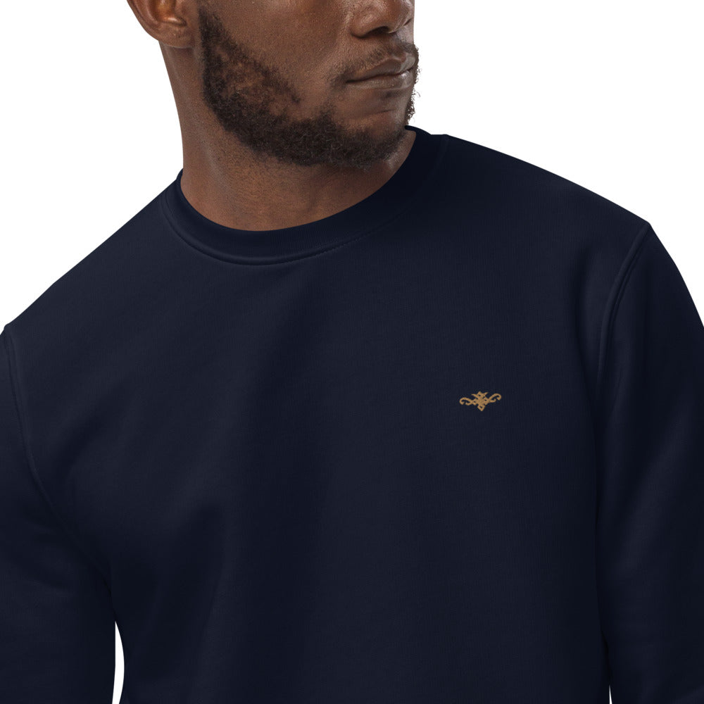 Renegade Attire | Men's Embroidered Eco Sweatshirt ROYAL BLUE/ GOLD