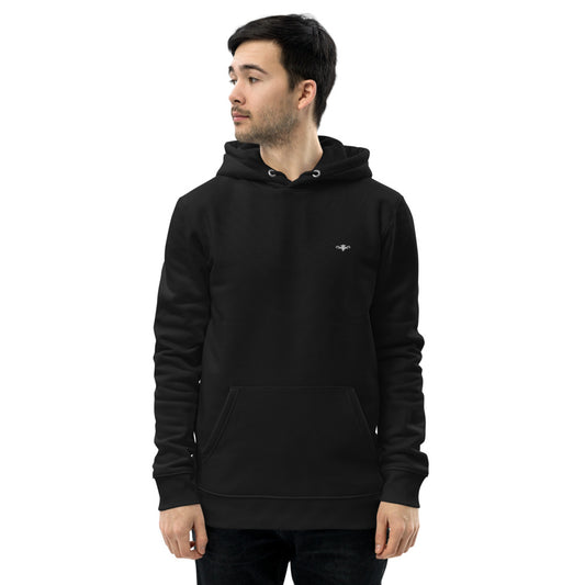 Renegade Attire | Men's Embroidered Eco Hoodie BLACK