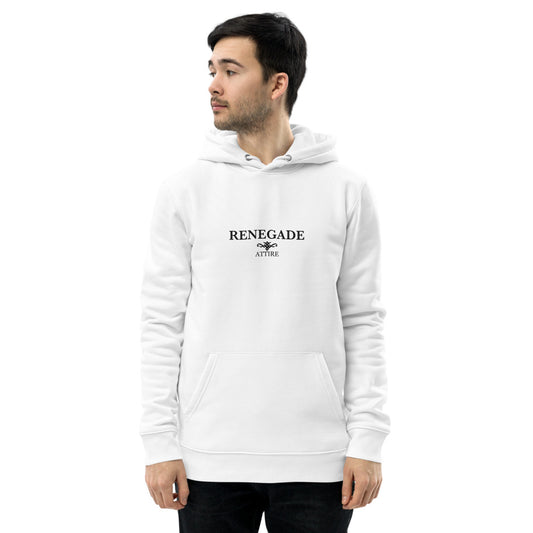 Renegade Attire | Men's Original Iconic Eco Hoodie WHITE