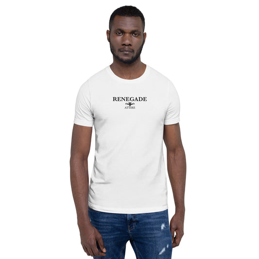 RENEGADE Attire Mens Iconic T-shirt White